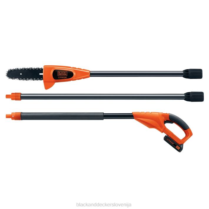 BLACK+DECKER 8-palčna akumulatorska žaga z največjo napetostjo 20 V 8B2Z395 na prostem - Image 7