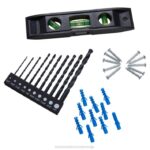 BLACK+DECKER 8v max akumulatorski vrtalnik 43 kos. projektni komplet za dekoracijo doma 8B2Z557 orodja - Image 3