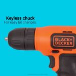 BLACK+DECKER 8v max akumulatorski vrtalnik 43 kos. projektni komplet za dekoracijo doma 8B2Z557 orodja - Image 7