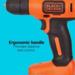 BLACK+DECKER 8v max akumulatorski vrtalnik 43 kos. projektni komplet za dekoracijo doma 8B2Z557 orodja - Image 8