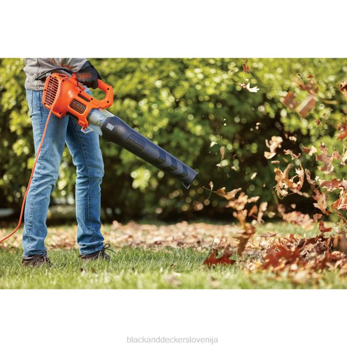 BLACK+DECKER aksialni puhalnik za listje 9 amperov 8B2Z445 na prostem - Image 3