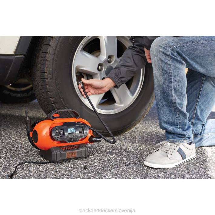 BLACK+DECKER Akumulatorski napihovalnik pnevmatik največ 20 V Samo brezžično in kabelsko električno orodje 8B2Z674 orodja - Image 11