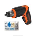 BLACK+DECKER Akumulatorski vijačnik 4v max s kompletom za obešanje slik 8B2Z564 orodja - Image 11