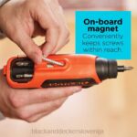 BLACK+DECKER Akumulatorski vijačnik 4v max s prostorom za nastavke 8B2Z560 orodja - Image 12