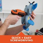 BLACK+DECKER Akumulatorski vijačnik 4v max s prostorom za nastavke 8B2Z560 orodja - Image 15