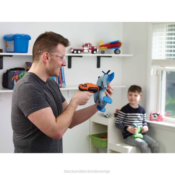 BLACK+DECKER Akumulatorski vijačnik 4v max s prostorom za nastavke 8B2Z560 orodja - Image 4