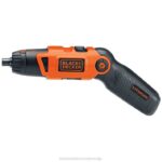 BLACK+DECKER akumulatorski vijačnik z vrtljivim ročajem, usb polnilnikom in 2 nastavkoma s šestrobim steblom 8B2Z566 orodja - Image 3