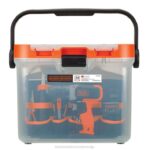 BLACK+DECKER Akumulatorski vrtalni vijačnik 20 V max z 28-delnim kompletom za domači projekt 8B2Z546 orodja - Image 6