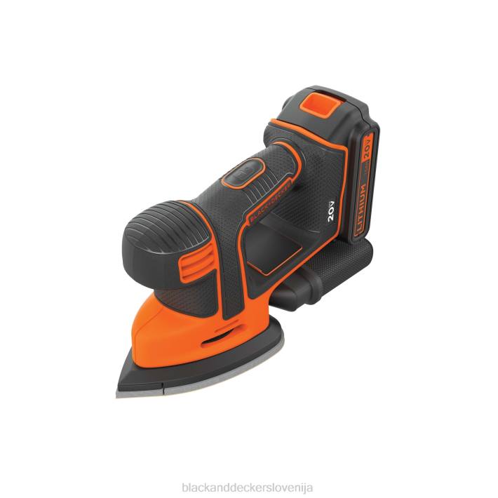 BLACK+DECKER Brezžični brusilnik z miško 20 V max 8B2Z617 orodja - Image 7