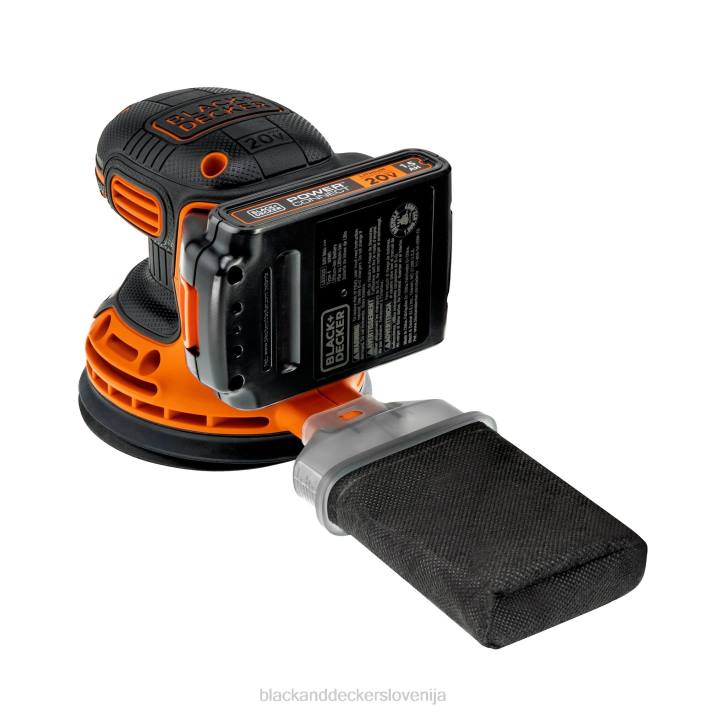 BLACK+DECKER Brezžični ekscentrični brusilnik z največ 20 V 8B2Z621 orodja - Image 5