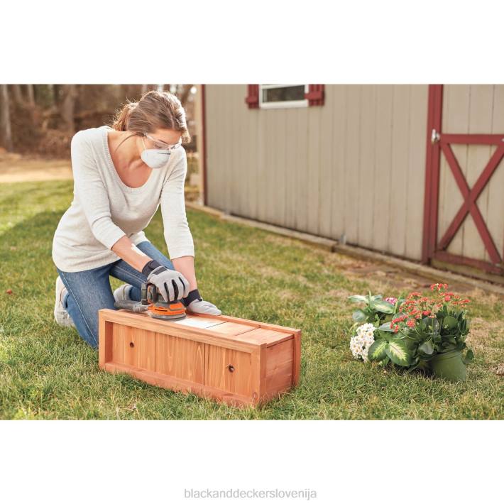 BLACK+DECKER Brezžični ekscentrični brusilnik z največ 20 V 8B2Z621 orodja - Image 1