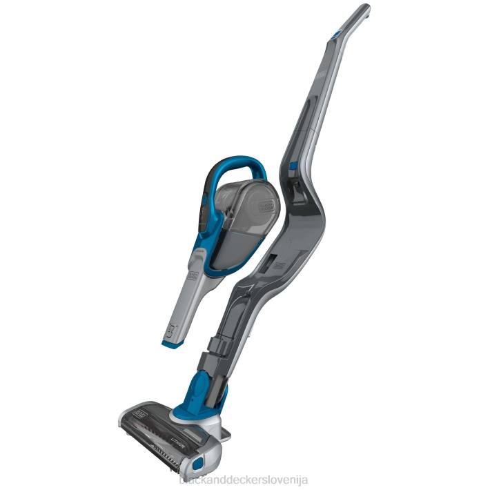 BLACK+DECKER brezžični litij 2-v-1 palični vakuum (globoko oceansko modra) 8B2Z66 čiščenje - Image 2