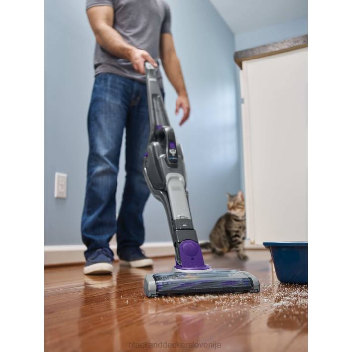 BLACK+DECKER brezžični palični sesalnik in ročni sesalnik za hišne ljubljenčke s tehnologijo smartech 8B2Z68 čiščenje - Image 12