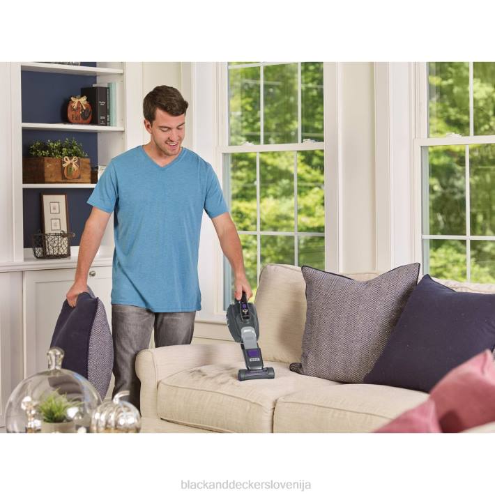 BLACK+DECKER brezžični palični sesalnik in ročni sesalnik za hišne ljubljenčke s tehnologijo smartech 8B2Z68 čiščenje - Image 18