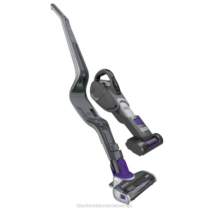 BLACK+DECKER brezžični palični sesalnik in ročni sesalnik za hišne ljubljenčke s tehnologijo smartech 8B2Z68 čiščenje - Image 21