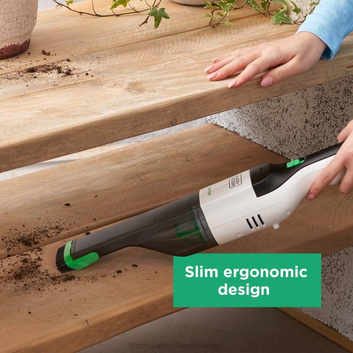 BLACK+DECKER brezžični ročni sesalnik reviva 8v max s polnilnim filtrom in krtačnim orodjem za reže 8B2Z10 čiščenje - Image 5