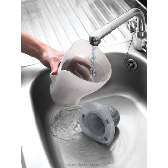BLACK+DECKER Brezžični ročni sesalnik s 16 V max dustbuster s polnilnikom za stensko montažo in krtačo za reže 8B2Z14 čiščenje - Image 6
