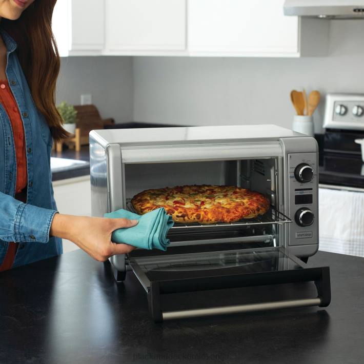 BLACK+DECKER crisp'n bake air fry digitalna konvekcijska namizna pečica 8B2Z380 kuhinja - Image 4