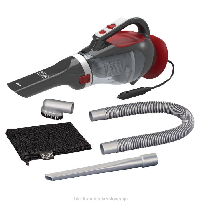 BLACK+DECKER dustbuster 12v max dc avtomobilski ročni sesalnik rdeč 8B2Z46 čiščenje - Image 7