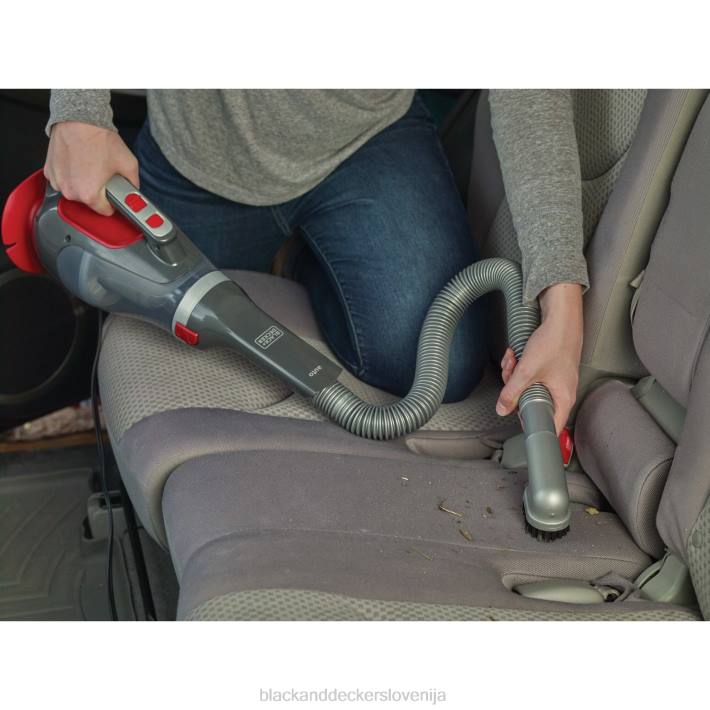 BLACK+DECKER dustbuster 12v max dc avtomobilski ročni sesalnik rdeč 8B2Z46 čiščenje - Image 1