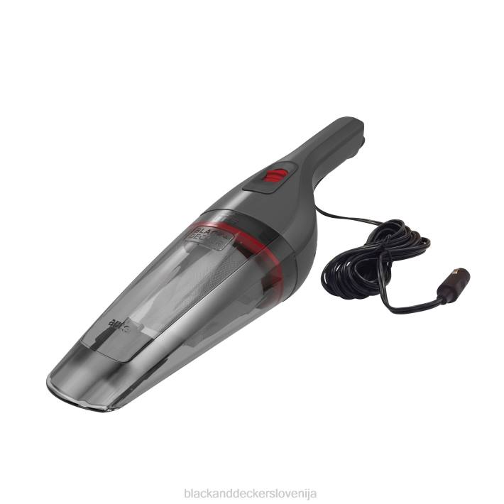 BLACK+DECKER dustbuster 12v max dc quickclean car ročni sesalnik siv 8B2Z51 čiščenje - Image 2