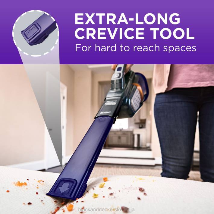 BLACK+DECKER dustbuster 20v max ročni sesalnik za hišne ljubljenčke napredno čiščenje 8B2Z16 čiščenje - Image 5
