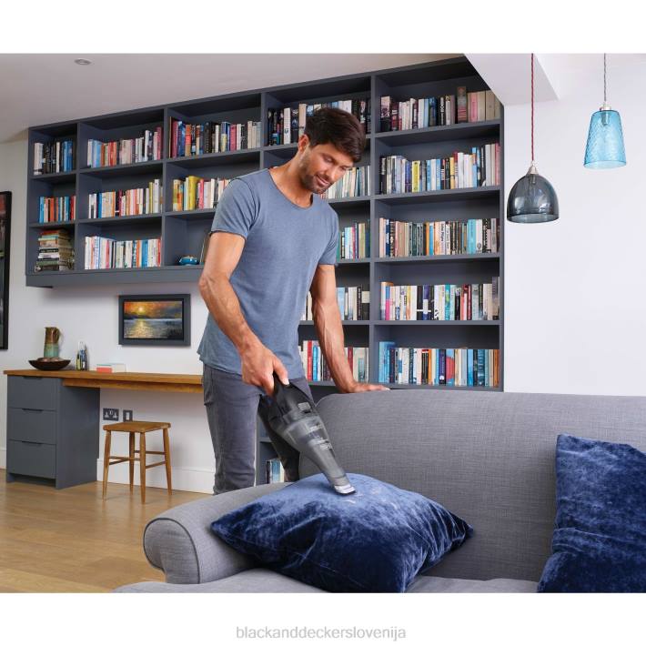 BLACK+DECKER dustbuster 7.2v max 2.0ah brezžični ročni sesalnik - črn 8B2Z22 čiščenje - Image 4