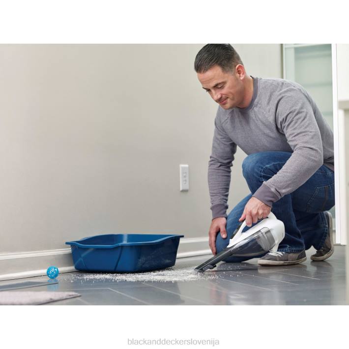 BLACK+DECKER dustbuster advancedclean brezžični ročni sesalnik v prahu bel 8B2Z41 čiščenje - Image 3