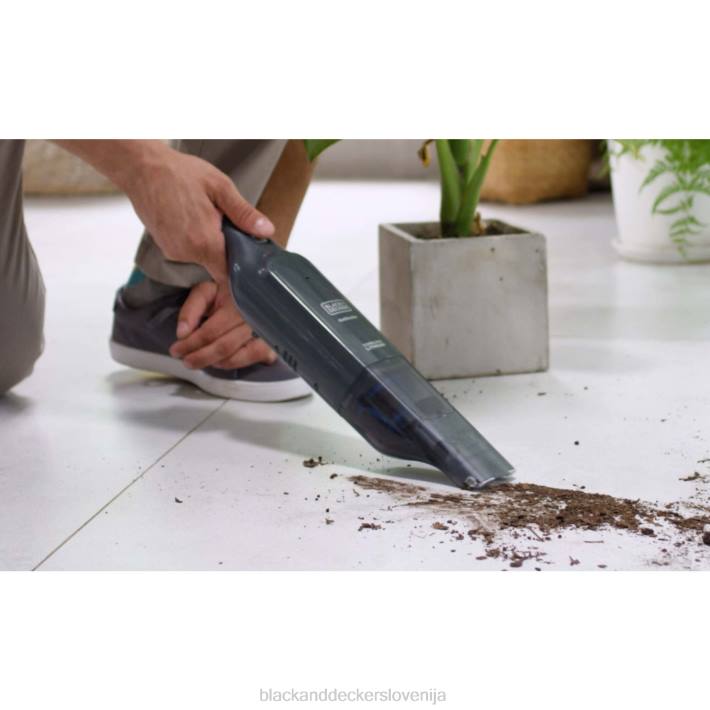 BLACK+DECKER dustbuster brezžični ročni sesalnik advancedclean s polnilnim filtrom in krtačnim orodjem za reže 8B2Z11 čiščenje - Image 9