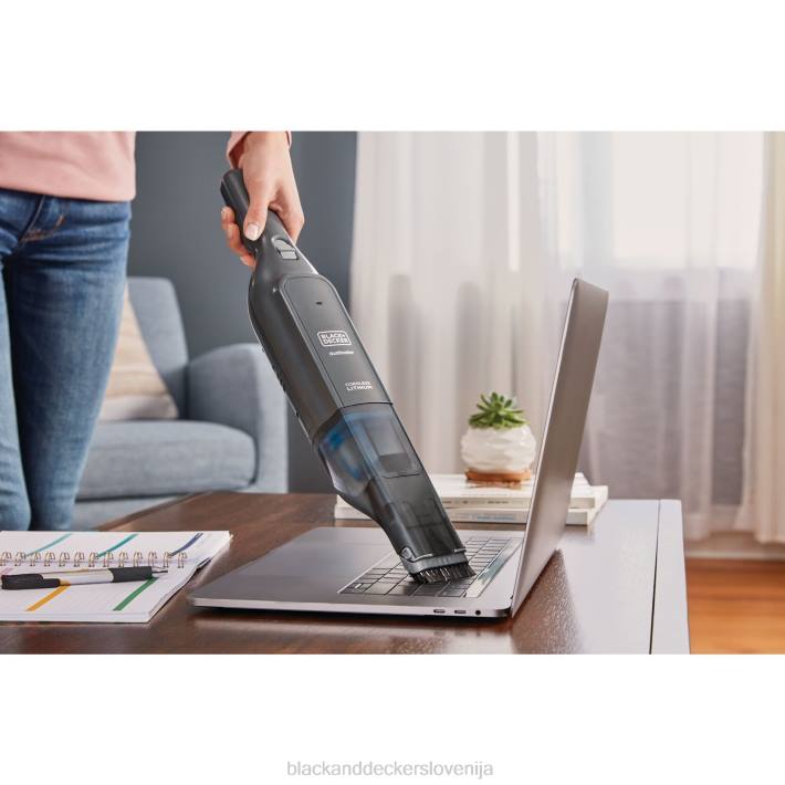 BLACK+DECKER dustbuster brezžični ročni sesalnik advancedclean slim s polnilnim filtrom in krtačnim orodjem za reže 8B2Z12 čiščenje - Image 11