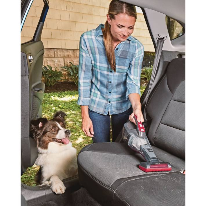 BLACK+DECKER dustbuster quickclean avtomobilski brezžični ročni sesalnik z motorno krtačo za oblazinjenje 8B2Z2 čiščenje - Image 3