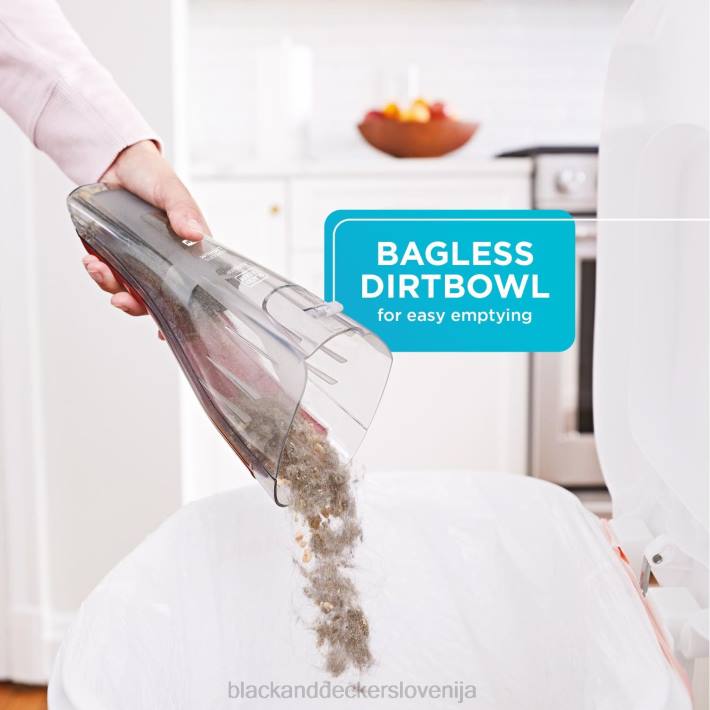 BLACK+DECKER dustbuster quickclean avtomobilski brezžični ročni sesalnik z motorno krtačo za oblazinjenje 8B2Z2 čiščenje - Image 8