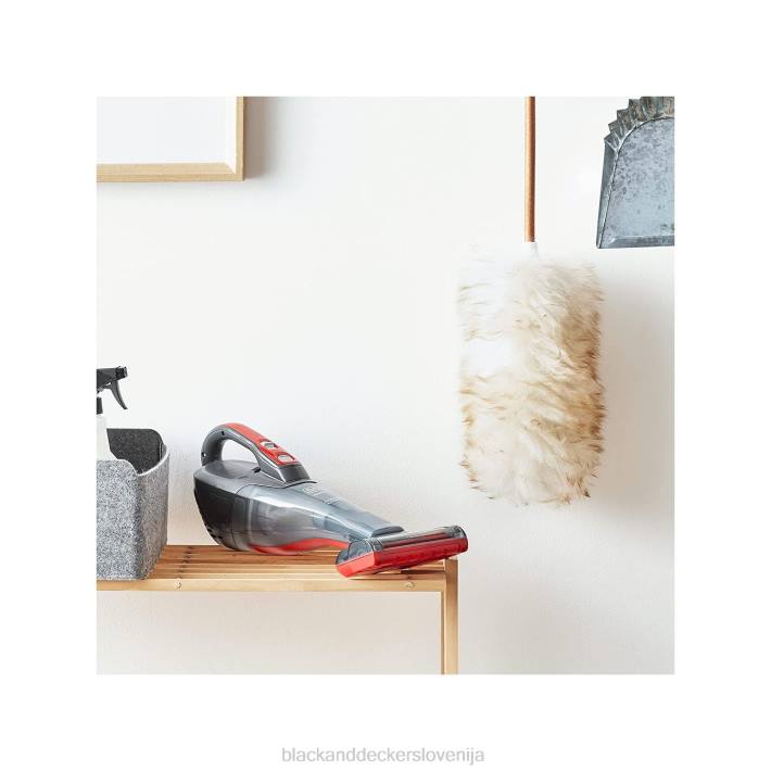 BLACK+DECKER dustbuster quickclean avtomobilski brezžični ročni sesalnik z motorno krtačo za oblazinjenje 8B2Z2 čiščenje - Image 9
