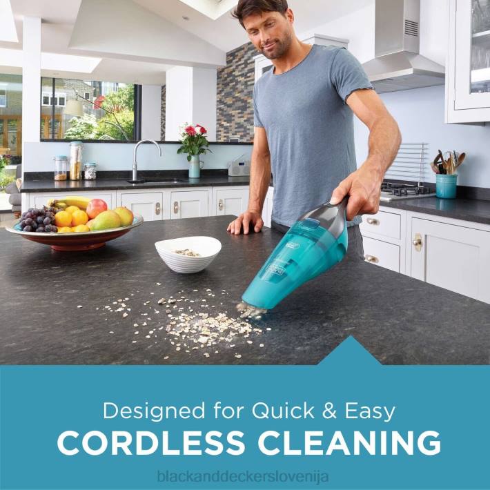 BLACK+DECKER dustbuster quickclean brezžični mokro/suhi ročni sesalnik turkizna 8B2Z61 čiščenje - Image 14
