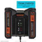 BLACK+DECKER dvojni polnilnik - samo orodje 8B2Z725 orodja - Image 3