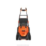 BLACK+DECKER električna kosilnica 12-amp 17-palčna 8B2Z420 na prostem - Image 7