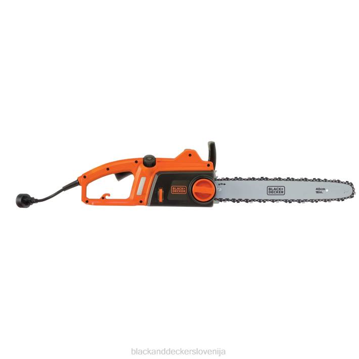 BLACK+DECKER električna motorna žaga 16-palčna 12-amp 8B2Z393 na prostem - Image 3
