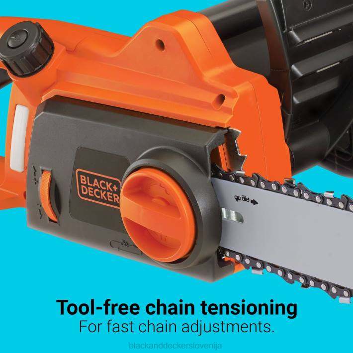 BLACK+DECKER električna motorna žaga 16-palčna 12-amp 8B2Z393 na prostem - Image 6
