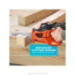 BLACK+DECKER električna ročna žaga z vrečko za shranjevanje 3,4-amp 8B2Z669 orodja - Image 7