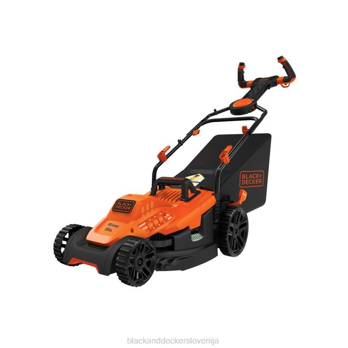 BLACK+DECKER električna vrtna kosilnica 10-amp 15-palčna na kabel 8B2Z427 na prostem - Image 2