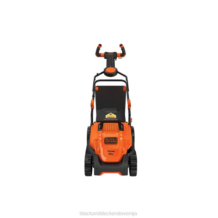 BLACK+DECKER električna vrtna kosilnica 10-amp 15-palčna na kabel 8B2Z427 na prostem - Image 13