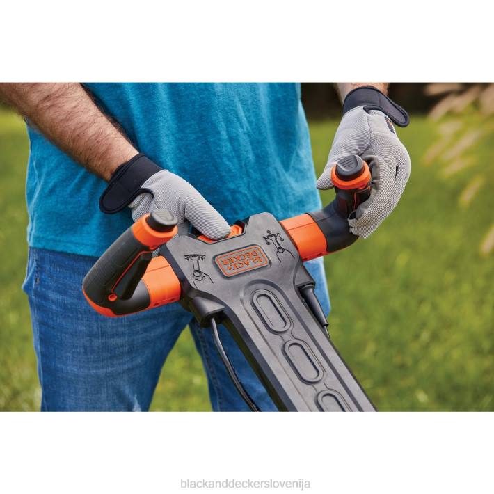 BLACK+DECKER električna vrtna kosilnica 10-amp 15-palčna na kabel 8B2Z427 na prostem - Image 5