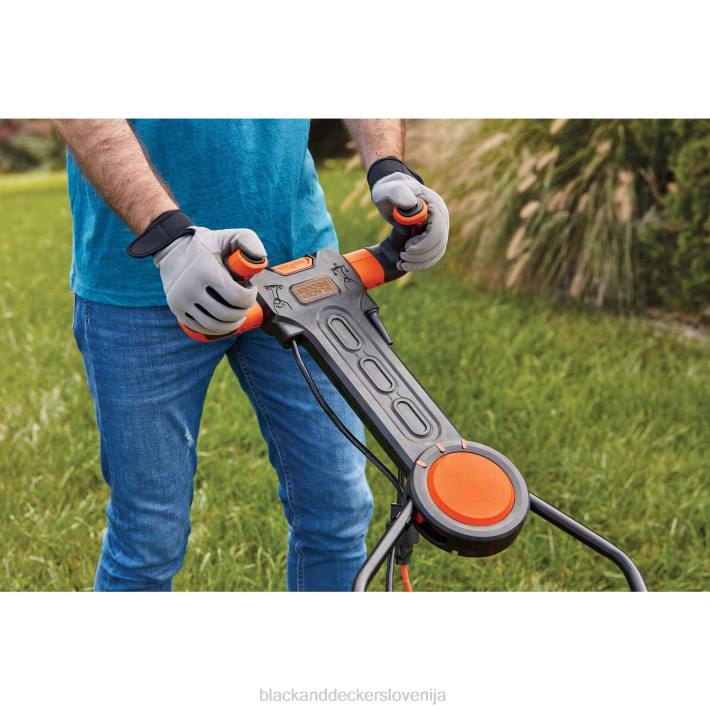BLACK+DECKER električna vrtna kosilnica 10-amp 15-palčna na kabel 8B2Z427 na prostem - Image 7