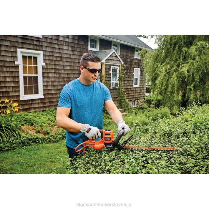 BLACK+DECKER električne škarje za živo mejo 22-col 8B2Z508 na prostem - Image 4