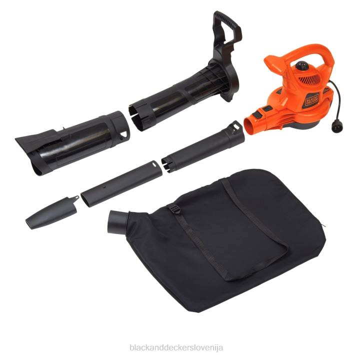 BLACK+DECKER Električni vakuumski mulčer s puhalom 3v1 12 A 8B2Z443 na prostem - Image 3