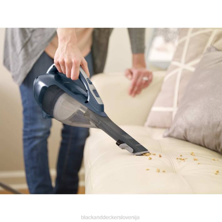 BLACK+DECKER Gen 9.5 litij dustbuster brezžični ročni sesalnik advancedclean - skrilasto modra 8B2Z24 čiščenje - Image 4