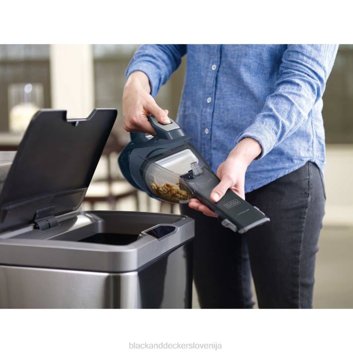 BLACK+DECKER Gen 9.5 litij dustbuster brezžični ročni sesalnik advancedclean - skrilasto modra 8B2Z24 čiščenje - Image 5