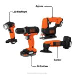 BLACK+DECKER gopak 12v max akumulatorski vrtalnik s 4 orodji kombinirani komplet 8B2Z586 orodja - Image 11