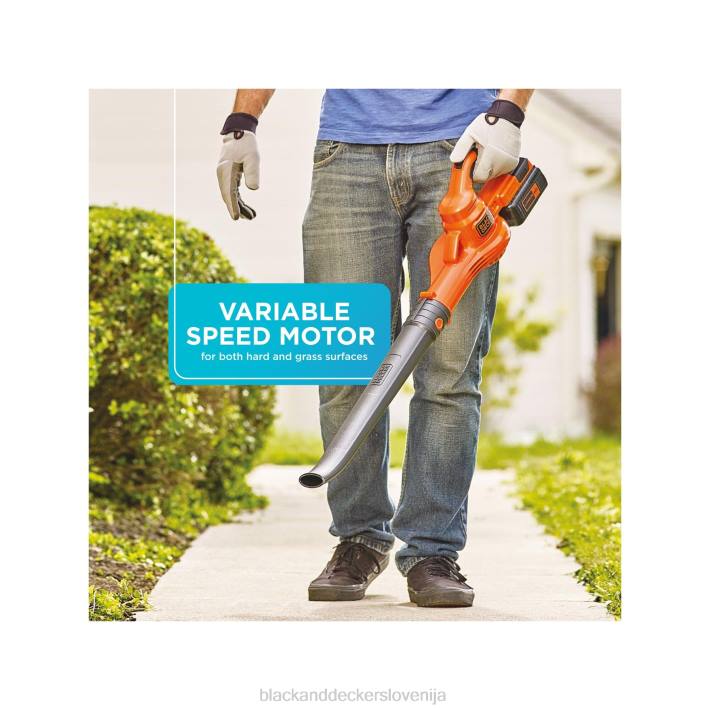 BLACK+DECKER Kombinacija obrezovalnika/obrezovalnika robov in pometala z največjo napetostjo 40 V 8B2Z440 na prostem - Image 8