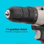 BLACK+DECKER Kombinirani komplet akumulatorskih udarnih vrtalnih vijačnikov z največjo močjo 20 V 8B2Z584 orodja - Image 3